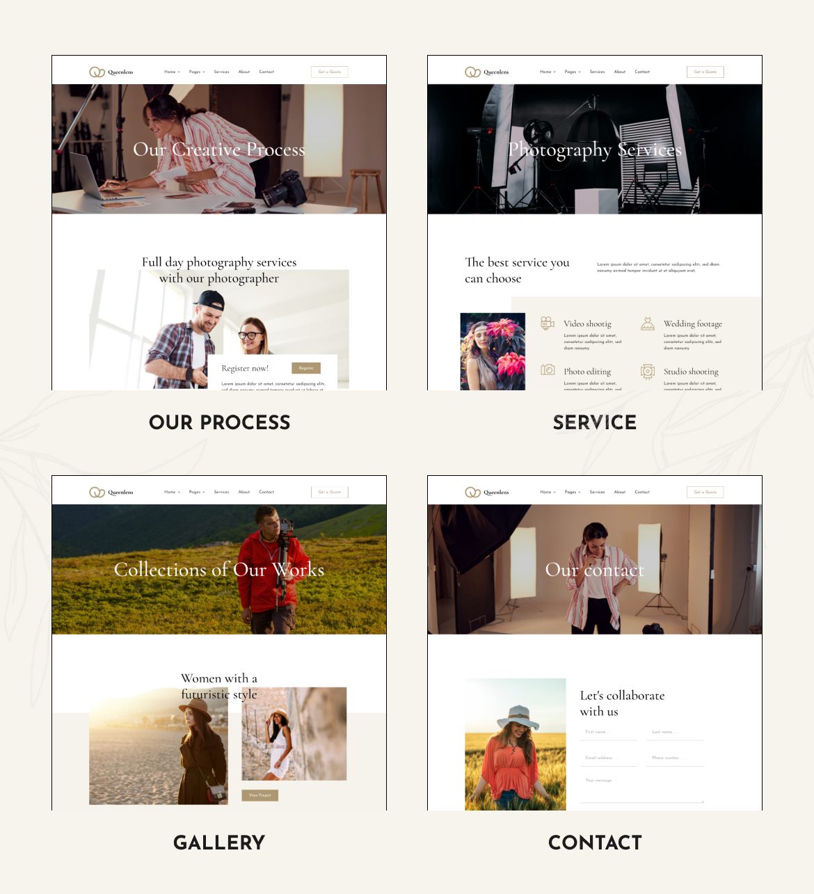 Queenlens | Photography & Event Elementor Template Kit - 3